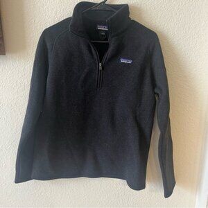 Patagonia Women's Better Sweater Black Color Size Large